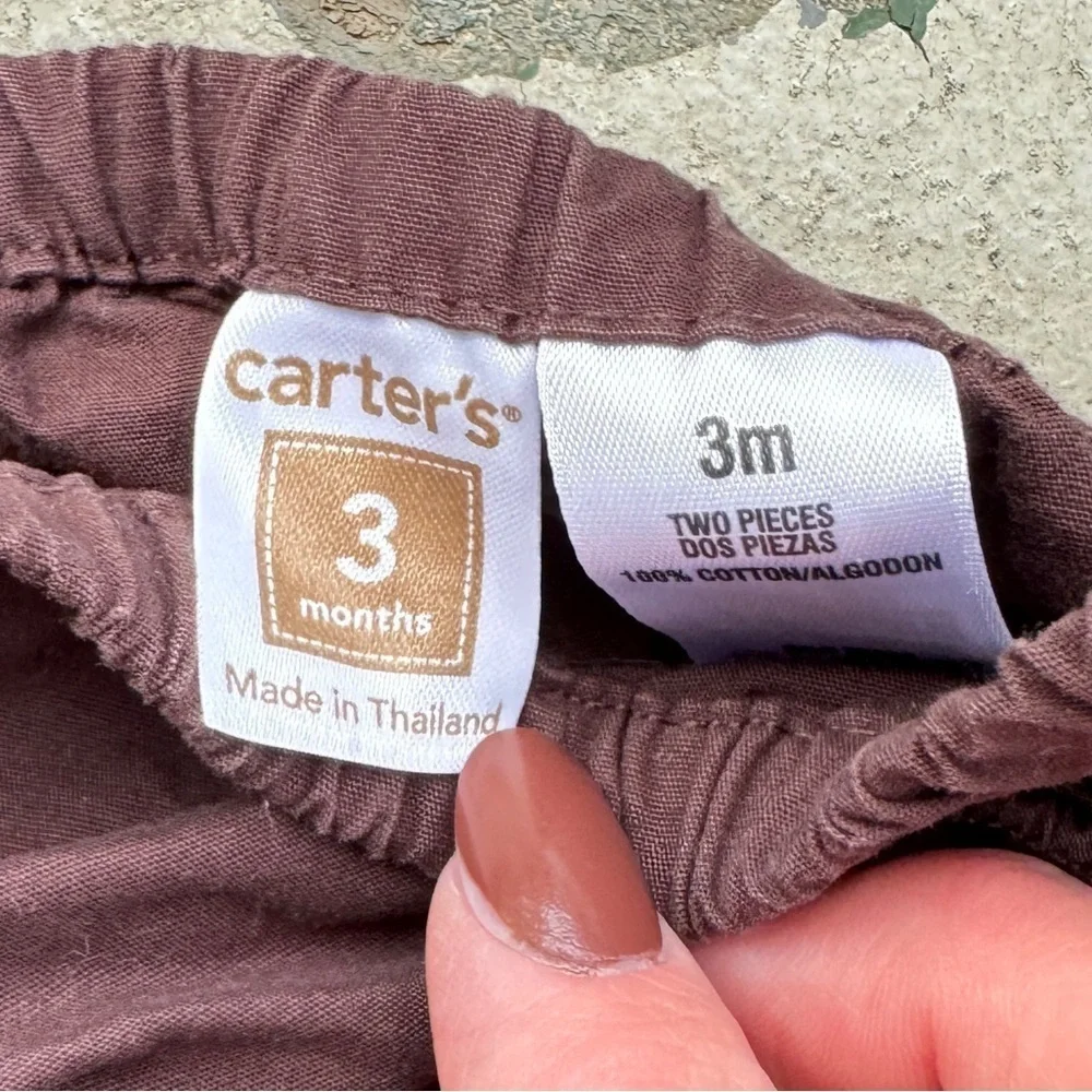 Brown Diaper Cover Baby Bloomers
